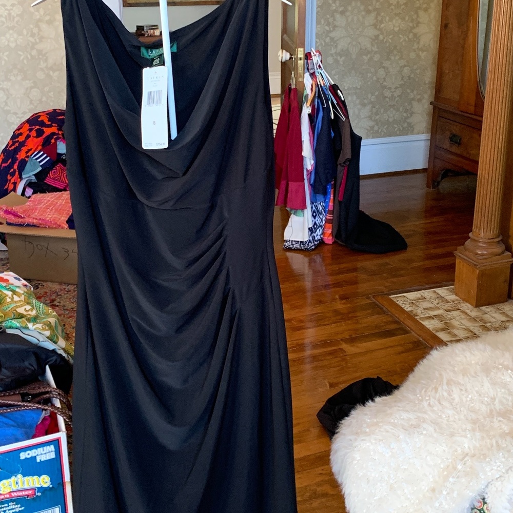 Ralph Lauren dress with rhinestone and enamel embellishments. NWT. Retail 154